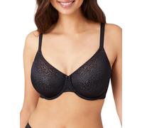 Wacoal Back Appeal Unlined Full Coverage Underwire Bra, 855303 Sujetador de Cobertura Completa, Negro, 105E para Mujer
