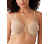 Wacoal Body by Sujetador de Espalda Cruzada para Mujer, con Aros, sin Forro, Cierre Delantero, Toast, 75D (Talla del Fabricante: 34D)