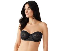 Wacoal Brasier Reductor sin Tirantes con Efectos visuales para Mujer, Negro -, 80F