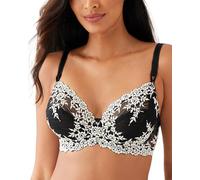 Wacoal Embrace Lace Unlined Underwire Mid Coverage Bra, 65191 Sujetador, Noir, 90B para Mujer