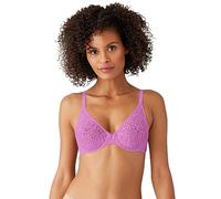 Wacoal Halo Lace Unlined Convertible Underwire Bra Sujetador, Opaco, Primera Floración, 100D para Mujer