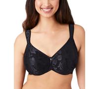 Wacoal Awareness Unlined Underwire Full Coverage Bra, 85567 Sujetador, Opaco, Negro, 85E para Mujer