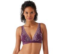 Wacoal Sujetador de Copa Suave de Encaje Embrace para Mujer, Ciruela Italiana/Valeriana, 90
