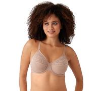 Wacoal Visual Effects Unlined Full Coverage Underwire Minimizer Bra, 857210 Sujetador Reductor, Traslúcido, Roebuck, 85D para Mujer