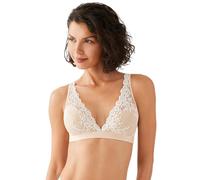 Wacoal Women's Embrace Lace Soft Cup, Naturally Nude/Ivory, 40