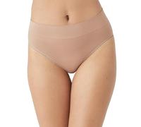 Wacoal Women's Feeling Flexible Seamless Hi Cut Panty, Roebuck, 2X- Large