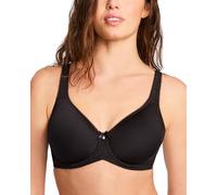 Wacoal Women's Retro Chic Full Figure Contour Underwire Bra, Black, 34H