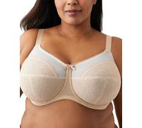 Wacoal Women's Retro Chic Underwire Bra,Toast,32DDD