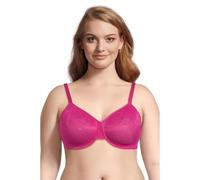 Wacoal Women's Visual Effects Unlined Full Coverage Underwire Minimizer Bra, 857210, Carnevale Pink