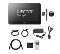 Wacom Cintiq Pro 16 tableta gráfica resolución 4K para diseñadores y artistas profesionales (pantalla de 15,6" multitáctil 98 % de Adobe RGB lápiz sensible a la presión teclas ExpressKey integradas)