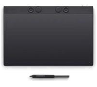 Wacom Intuos Pro Large, la Tableta de lápiz con Wacom Pro Pen 3, Ofrece un Amplio Espacio de Trabajo para editores de Video, Modelado 3D y animación, garantizando máxima precisión y Control.