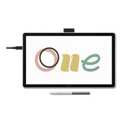 Wacom One 14 Tableta gráfica con Pantalla - 14″ Full HD con lápiz sin batería, Pantalla antirreflejo & Software Incluido - Compatible con Windows, macOS & ChromeOS