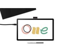 Wacom One 14 Tableta Gráfica con Lápiz Digital, DTC141W0, Negro/Blanco