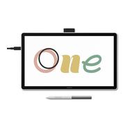 Wacom One 14 Tableta gráfica con Pantalla - 14″ Full HD con lápiz sin batería, Pantalla antirreflejo & Software Incluido - Compatible con Windows, macOS & ChromeOS