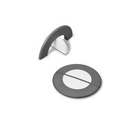 Wacom One Soporte Compatible con Wacom One 12 y Wacom One 13 Touch, Diseño Magnético, Blanco-Gris