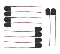 Wadakada 10 / Piezas CR2032 BotóN Cubierta de la Caja del Soporte del ZóCalo de la BateríA de la Celda de Moneda con Interruptor de Encendido y Apagado Caja de BateríA de 3 V