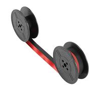 Wadakada 2 Paquetes Cinta para MáQuina Escribir Bobina Doble Cinta para MáQuina Escribir Tinta Bobina Doble Pieza Repuesto Tinta para la MayoríA Las MáQuinas de Escribir (Rojo, Negro)