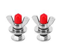 Wadakada 2 Pieza Stornillos de Buceo de Acero Inoxidable 316 Tuercas de Mariposa con Placa Trasera para Buceo Submarino Accesorios BCD