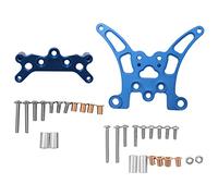 Wadakada 2 Piezas de Choque Delantera y Trasera de Metal para TT-02B TT02B 1/10 RC Coche Accesorios Piezas de Mejora