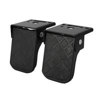 Wadakada 2 Piezas de Escalón Plegable Antideslizante para Cama de Camión, Parachoques de Remolque de, Escalera de Camioneta, Caravana, RV