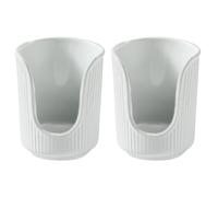 Wadakada 2 Portavasos de Papel, Portavasos Desechables, Portavasos de Escritorio, Estante de Almacenamiento de Tazas Multifuncional