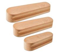 Wadakada 3 Piezas de Claqueta de Sastre de Madera de 7 Pulgadas, 9,5 Pulgadas y 12 Pulgadas, Herramienta de Costura para Plancha de Vapor, Costura y Acolchado