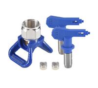 Wadakada 3 Piezas Puntas de PulverizacióN Protector de Punta de Pulverizador de Pintura Sin Aire Asiento Boquilla Repuestos para Boquilla de Punta de Pintura en Aerosol Sin Aire (211,311)