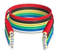 Wadakada 6 Piezas Cables de Prueba MagnéTicos Cables de Prueba de Puente Flexibles y Suaves de Silicona 30VAC 5A 3.3Ft T10005 Interruptores de Sensores