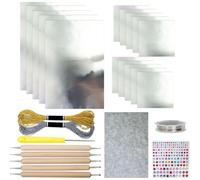 Wadakada Accesorio para Manualidades Shimmer: Kit de Arte de Relieve de Metal, Kit de Proyecto Artístico, Juego de Diseño Hecho A Mano para Scrapbooking A