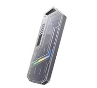 Wadakada Adaptador de Carcasa SSD M.2 NVMe, Adaptador USB 3.2 Gen2 de 10 Gbps, Carcasa de Disco Duro USB-C, Carcasa Externa Portátil para PC, Carcasa de Disco Duro para Portátil