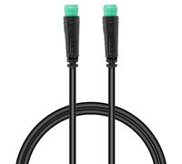 Wadakada Bicicleta EléCtrica Ebike Conector de Cable de ExtensióN de Pantalla Macho a Macho 5 para Mid Motor BBS01 / BBS02 /