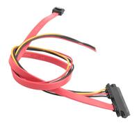 Wadakada Cable Integrado de Fuente de AlimentacióN de Datos de Disco Duro PequeñO Hembra y 3,0 Macho una 22 Pines (7 + 15 Pines) Cable de AlimentacióN de Datos