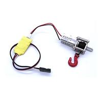 Wadakada Cabrestante Simulado AutomáTico de Metal con Cable Receptor 3CH para B14 B24 B16 B36 C14 C24 C34 MN D90 MN99S Piezas de Coche RC