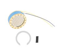 Wadakada Cartucho de micrófono de diafragma Grande de 34mm cápsula de micrófono Condensador de grabación de núcleo para micrófono Condensador de grabación de Estudio