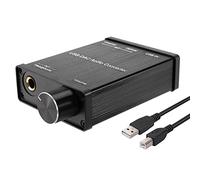 Wadakada Convertidor de Auriculares USB una Coaxial S/PDIF óPtico de 3,5 Mm / 6,3 Mm Convertidor de Audio Digital una AnalóGico USB para XP