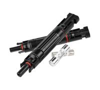 Wadakada Fusible Solar de 15 A y 1000 V, IP67, Portafusibles Solar en Línea, 2 Piezas, Conector Macho y Hembra para Panel Fotovoltaico.