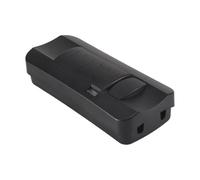 Wadakada Interruptor Atenuación Pie 220 V Interruptor Atenuación LED Accionado con el Pie Interruptor Control Deslizante en Línea Rango Completo para Lámpara Pie/Lámpara LED