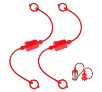 Wadakada ISO-B 1/4 Acoplador RáPido HidráUlico TapóN Antipolvo Macho y Tapa de Enchufe Hembra, Compatible con Acoplador de DesconexióN RáPida HidráUlica
