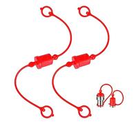 Wadakada ISO-B 3/4 Acoplador RáPido HidráUlico TapóN Antipolvo Macho y Tapa de Enchufe Hembra, Compatible con Acoplador de DesconexióN RáPida HidráUlica