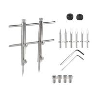 Wadakada Juego de Herramientas de ReparacióN de Apertura de Lente de CáMara Juego de ReparacióN de Lente de 10-100 Mm con 3 Puntas 6 Tornillos 2 Llave Hexagonal para DSLR CáMara