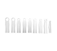 Wadakada Kit de Herramientas de Abrazadera de Llave de ReparacióN de EliminacióN de 9 Piezas Llave de Anillo de Enchufe de Flash para Serie M