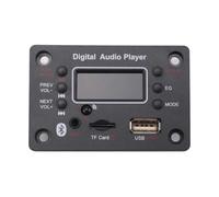 Wadakada MóDulo Bluetooth Car Audio Mp3 Decodificador Bluetooth Mp3 Placa Decodificadora Placa Amplificadora de Potencia FuncióN de MicróFono Externo