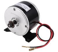 Wadakada Motor de Alta Velocidad de 24 V y 250 W para Reductor de Cadena de 25 H, Motor Eléctrico con Piñón y Escobillas de CC, Reductor para Bicicletas Eléctricas y Scooters.