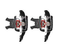 Wadakada Pedales SPD para Bicicleta de con Jaulas para los Dedos de los Pies para Pedales de Clip Pedales de Plataforma Ciclismo para Ejercicio Interior de 9/16 Pulgadas