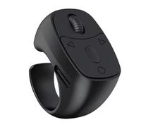 Wadakada Ratón Bluetooth 5.3 con Control Remoto, Función de Navegación y Cambio de Vídeo, Diseño Ergonómico, Color Negro.
