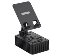 Wadakada Soporte para Teléfono Móvil con Altavoz Bluetooth para Exteriores, Minialtavoz Plegable de Escritorio para el Hogar, Soporte de Audio 2 en 1.