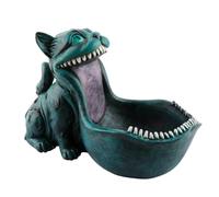 Wadakada Tazón de Dulces de Halloween, Estatua de, de Dulces para Escritorio de Oficina, Cuenco para Llaves para la Entrada, Regalos de de Boca Grande