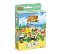 Waddingtons Number 1 Animal Crossing WHOT! Juego de cartas, contiene 53 cartas jugables con Isabelle, Mabel y Timmy y Tommy, juego de viaje, gran regalo y juguete para niños y niñas a partir de 5 años