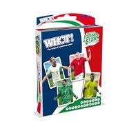 Waddingtons Number 1 El juego de cartas World Football Stars WHOT! contiene 53 cartas jugables, incluyendo Harry Kane Erling Haaland y Mary Earps, gran regalo y juguete para niños y niñas a partir de