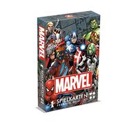 Waddingtons NO. 1 Marvel Cartas Poker - 1 Baraja De 55 Cartas Personalizadas, Para Todos A Partir De 4 Años, Desde 1 Jugador
